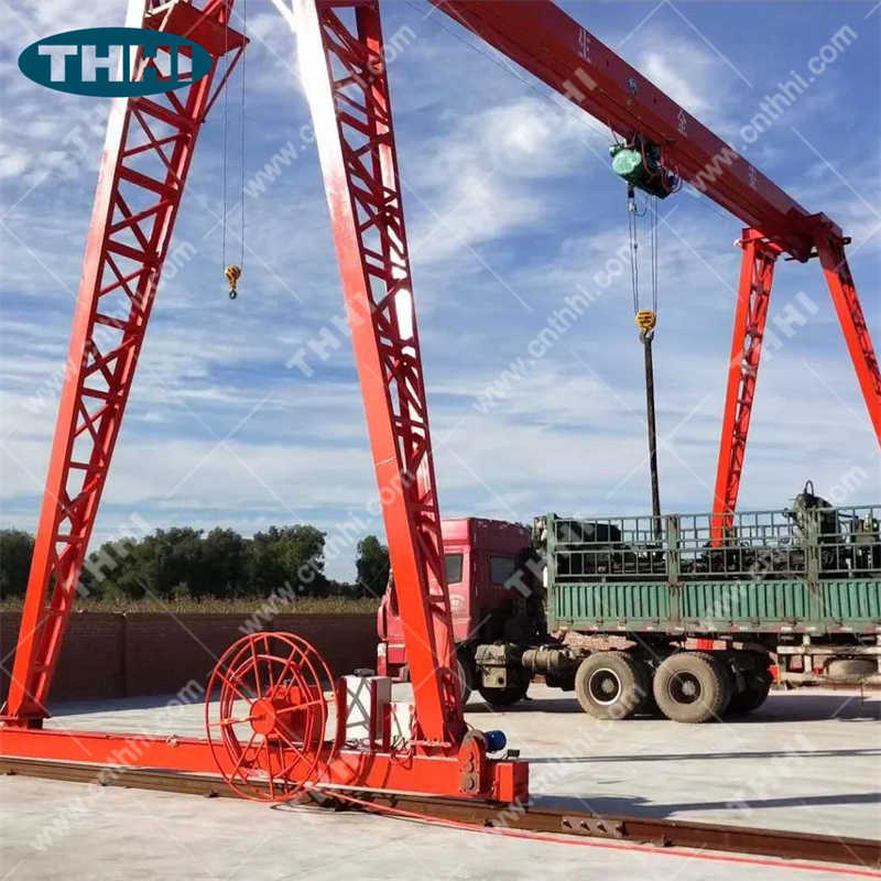 50/10t Universal Gantry Crane for Outdoor Working in Port