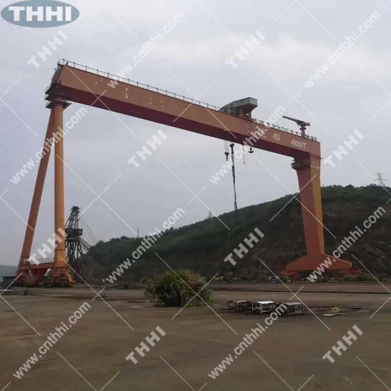 Thhi Moving Type Universal Gantry Crane for Shipbuilding