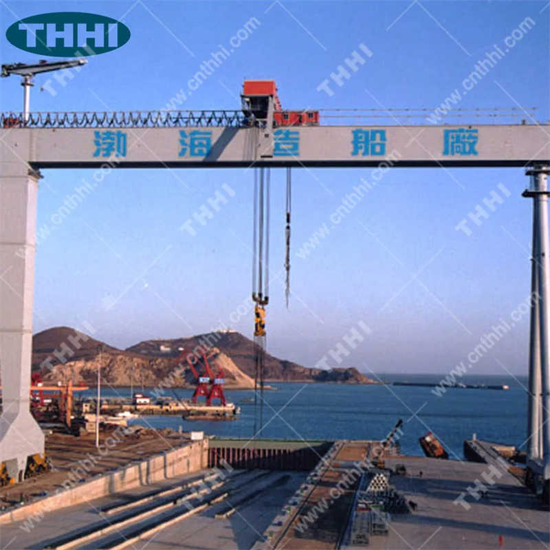 Thhi Mu200t-42m Shipbuilding Gantry Crane