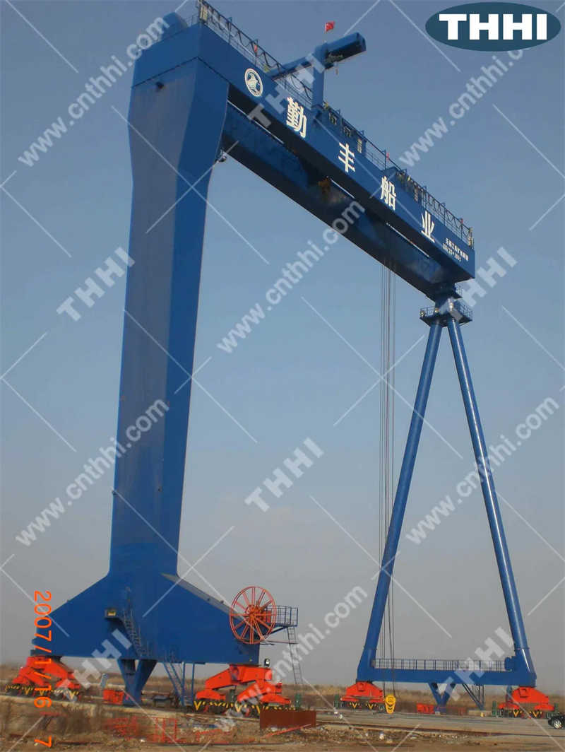 Thhi Mu200t-42m Shipbuilding Gantry Crane