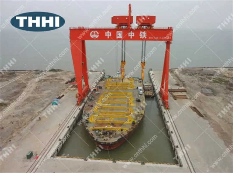 Mobile Rail Type Shipbuilding Gantry Crane