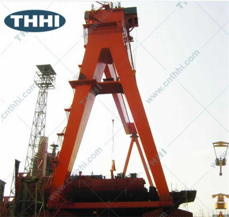 Mobile Rail Type Shipbuilding Gantry Crane