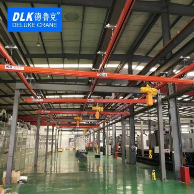 0.25-2t Flexible Suspension Single Girder Monorail Overhead Crane Kpk Model