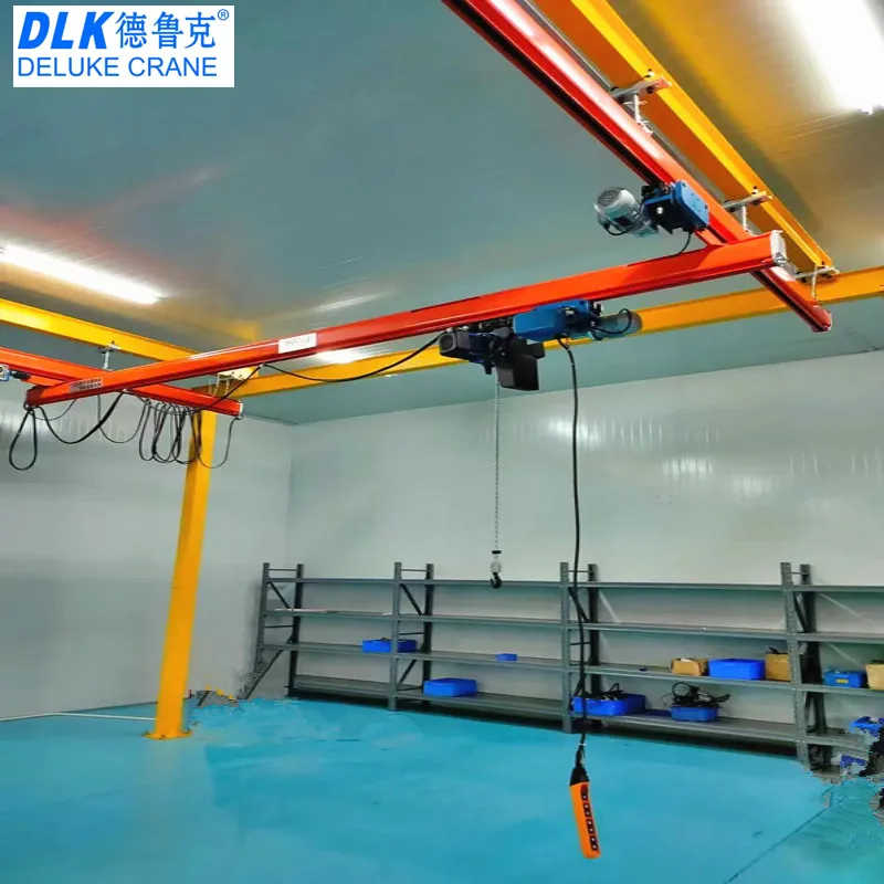 Rrail Traveling Flexible Light Weight Single Beam Overhead Kpk Crane