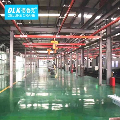 Light Duty Dlk Kpk Suspend Rail Flexible Crane System