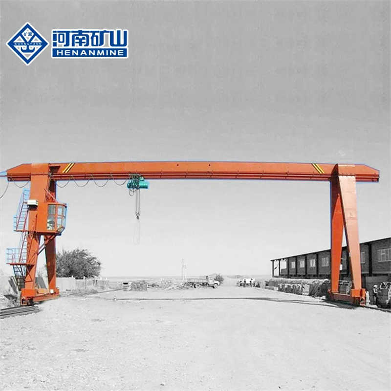 Box Type Single Girder Gantry Crane with Electric Hoist