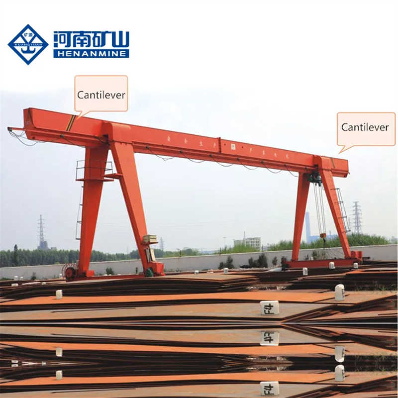 Box Type Single Girder Gantry Crane with Electric Hoist