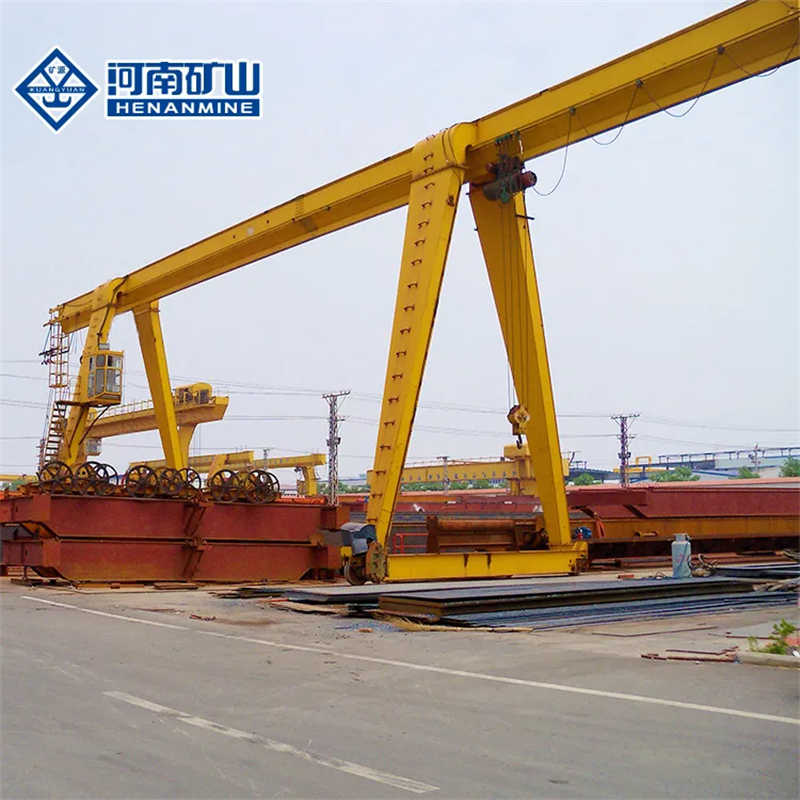 Box Type Single Girder Gantry Crane with Electric Hoist