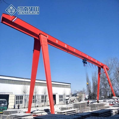 10 Ton Single Girder Electric Hoist Gantry Crane Price