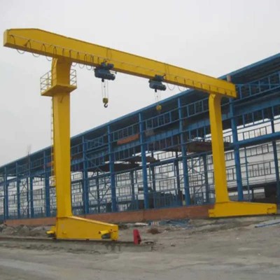 L Type 15t 30t Single Girder Electric Cart Goliath Crane