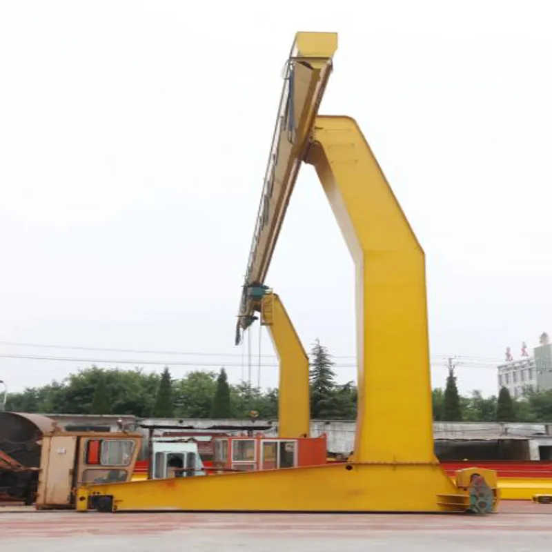 L Type 15t 30t Single Girder Electric Cart Goliath Crane