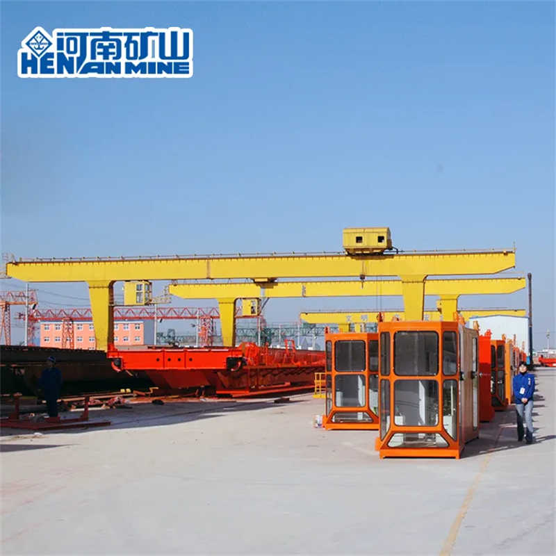 L Type 15t 30t Single Girder Electric Cart Goliath Crane