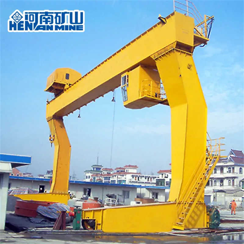 L Type 15t 30t Single Girder Electric Cart Goliath Crane