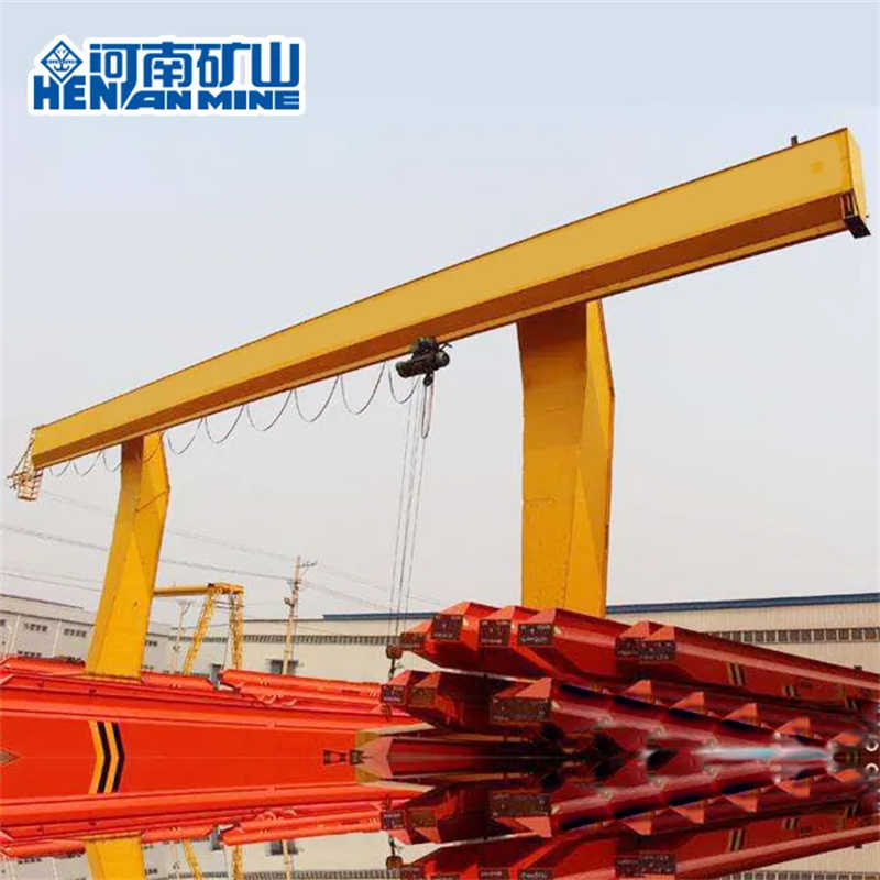 High Technique Remote Control Single Beam Electric Hoist Gantry Crane