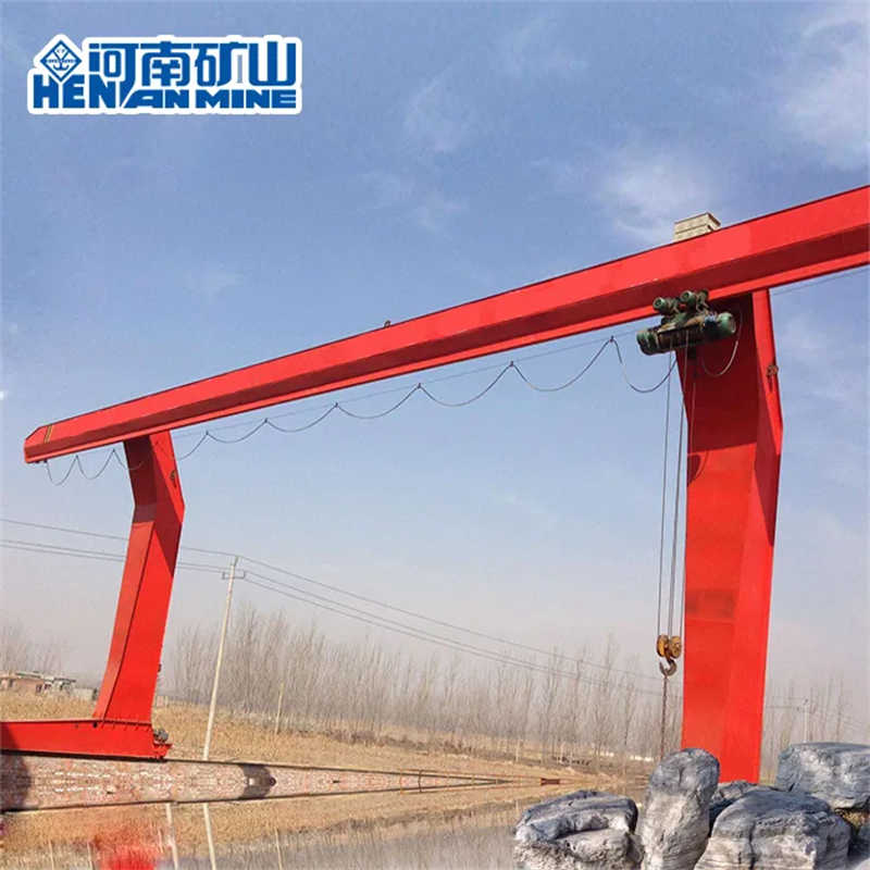 High Technique Remote Control Single Beam Electric Hoist Gantry Crane