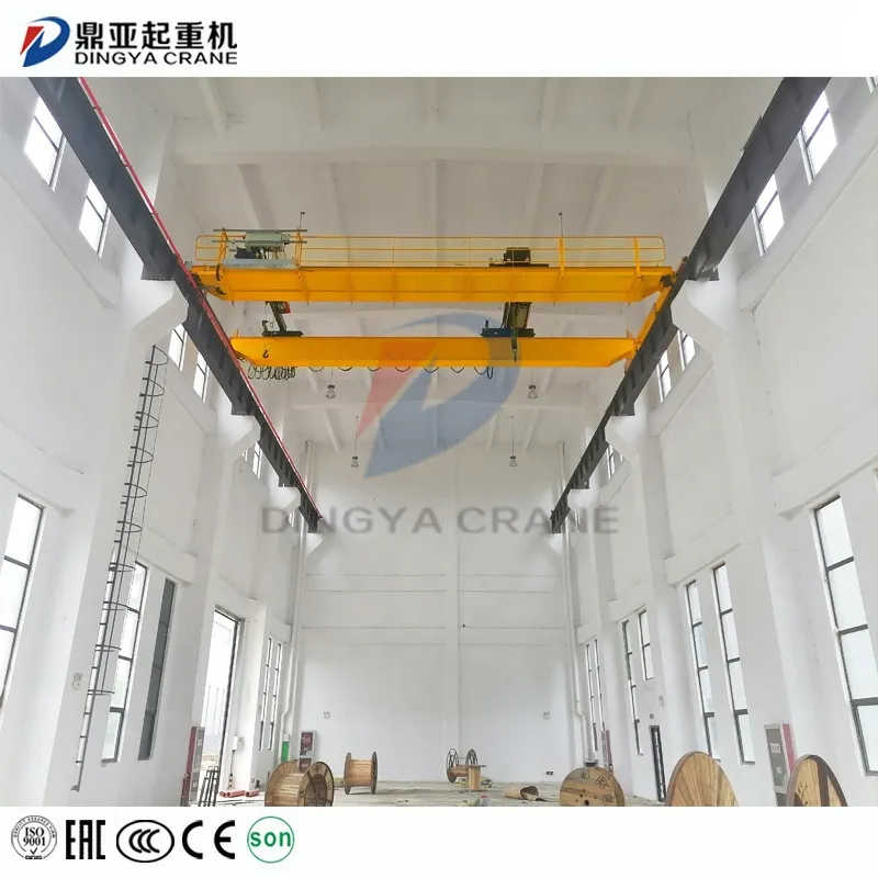 20t Double Girder Grapple Bucket Overhead Crane Price for Sale