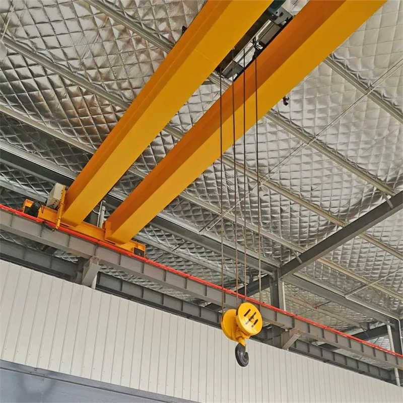 30ton Customizable Current Collector Double Girder Overhead Crane Price