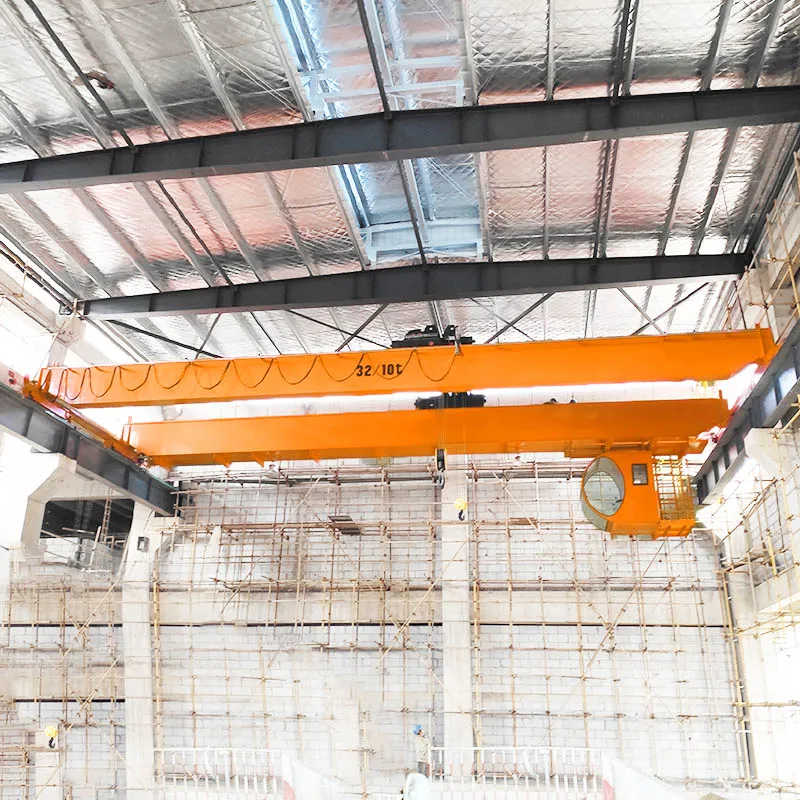 Freestanding 50 Ton Double Girder Puente Grua Indoor Overhead Crane Price