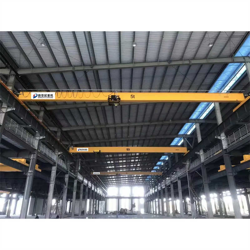 Freestanding 50 Ton Double Girder Puente Grua Indoor Overhead Crane Price