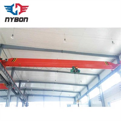 16 Ton Single Girder Overhead Crane with Double Speed Hoist