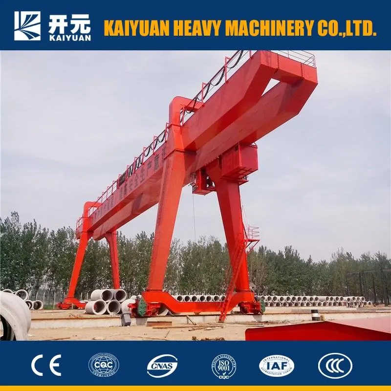 High Quality Double Girder Gantry Crane with Hook