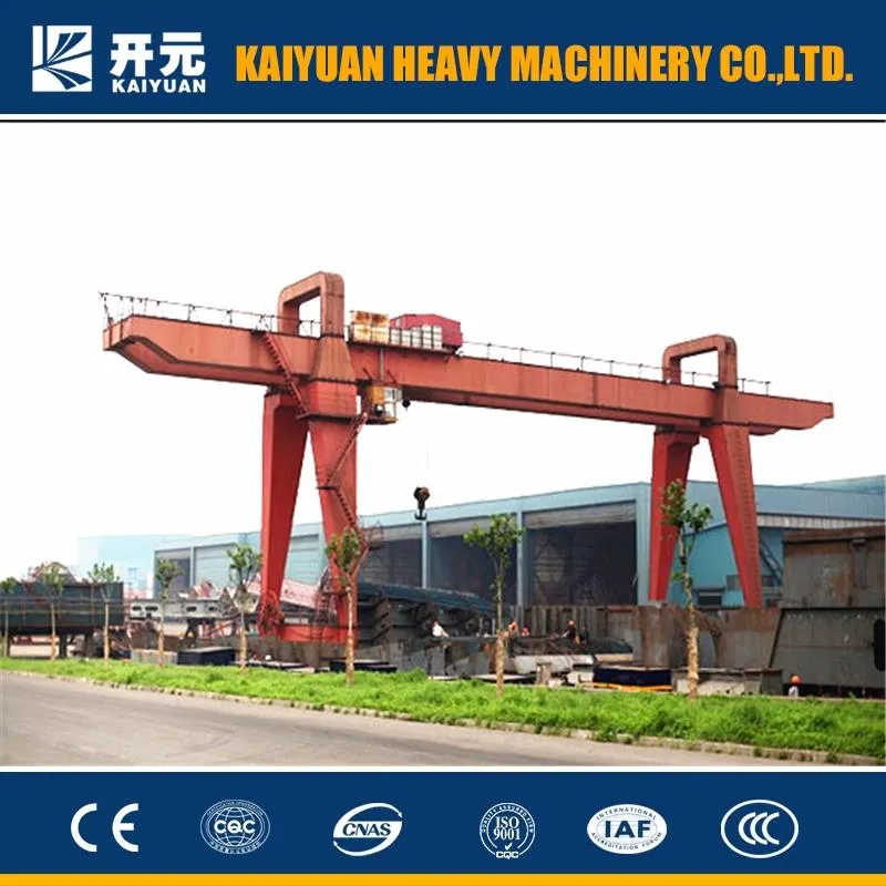 General Purpose Double Girder Gantry Crane 20t, 30t, 50t, 75t, 100t for Plant