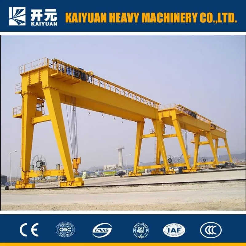 General Purpose Double Girder Gantry Crane 20t, 30t, 50t, 75t, 100t for Plant