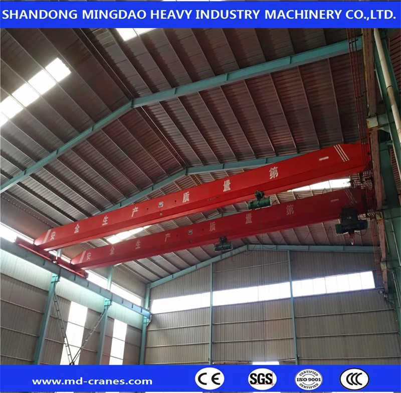 Factory Workshop Using Travelling Mobile Electric Hoist Eot Overhead Crane