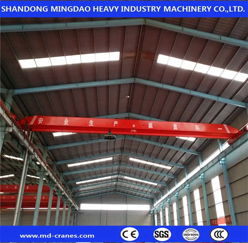 China 10ton Ld Model Top Running Overhead Bridge Crane for Indonesia Customers