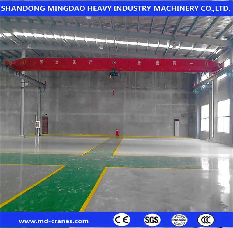 China 10ton Ld Model Top Running Overhead Bridge Crane for Indonesia Customers