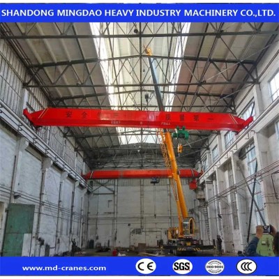 Warehouse Workshop Traveling Industrial Using Single Box Girder Overhead Crane