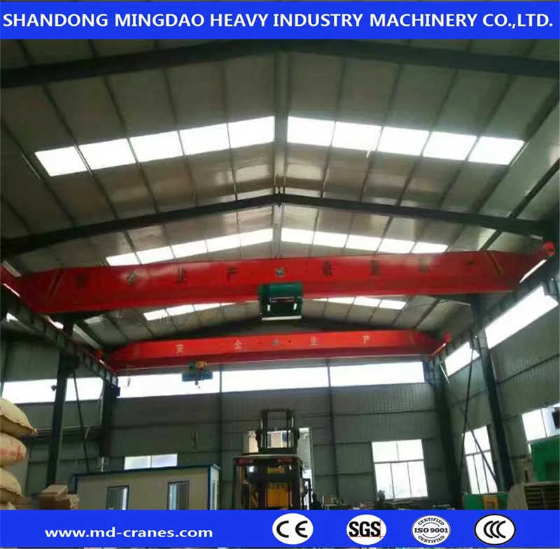 Warehouse Workshop Traveling Industrial Using Single Box Girder Overhead Crane