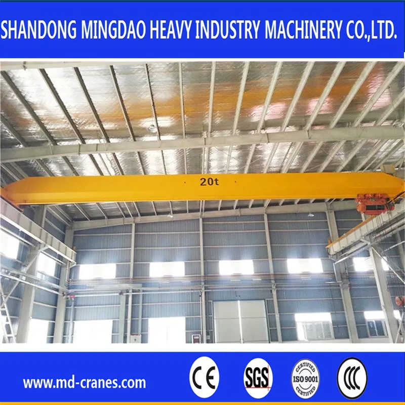 Warehouse Workshop Traveling Industrial Using Single Box Girder Overhead Crane