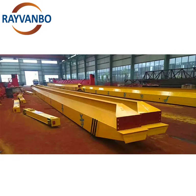 Wire Rope Hoist Single Double Girder Beam Eot Overhead Bridge Traveling Crane