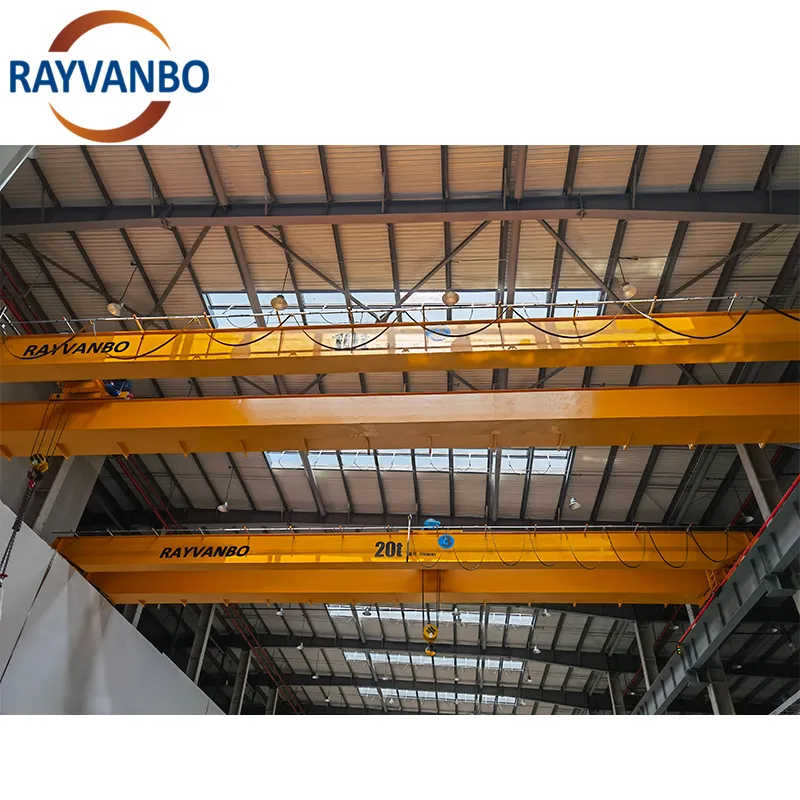 Wire Rope Hoist Single Double Girder Beam Eot Overhead Bridge Traveling Crane