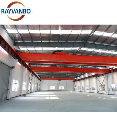 China Factory Bridge Crane Double Girder Overhead Crane 5ton 10ton 20 Ton Price