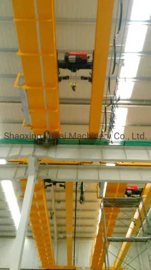 Wire Rope Hoist as Lifting Mechanism Double Girder Overhead Crane