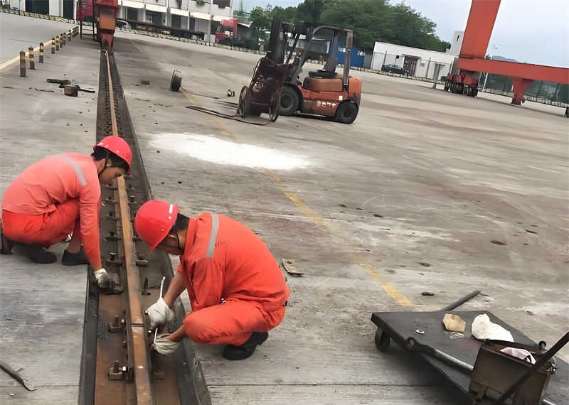 Installation and construction plan of 10-ton gantry crane in steel bar yard