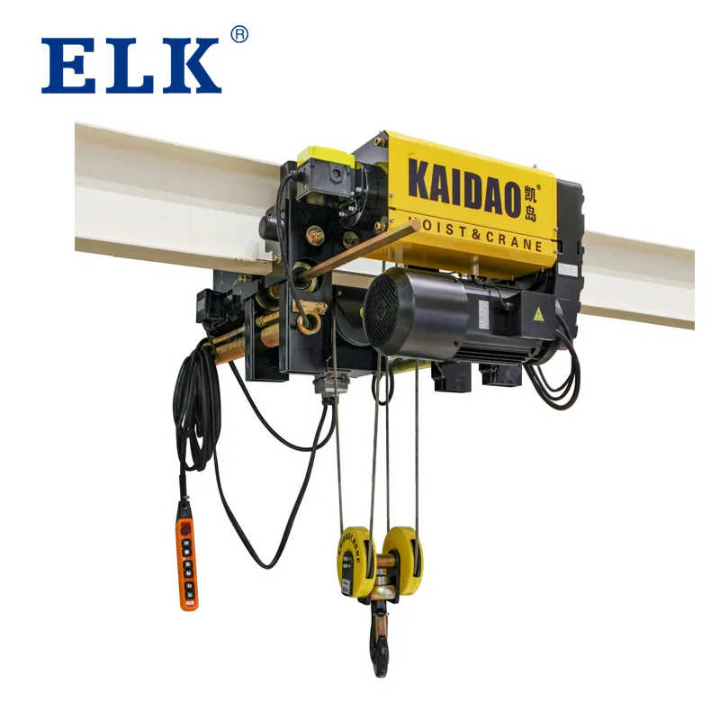 5t European Design Electric Wire Rope Cable Hoist