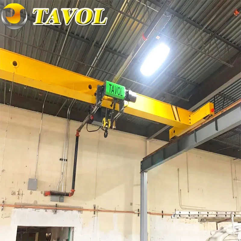 5 Ton Operator Safety Equipment Bridge Overhead Crane in Brazil