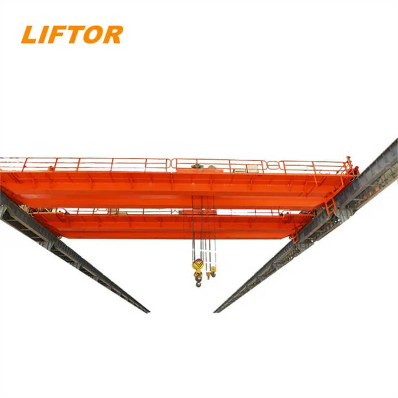 Eot 5 Ton Eot Double Girder Overhead Crane Equipment with Drawing