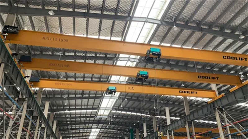 Single Girder European Type Electric Wire Rope Crane with CE