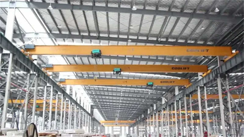 10000kgs Singles Girder Electric Wire Rope Overhead Crane