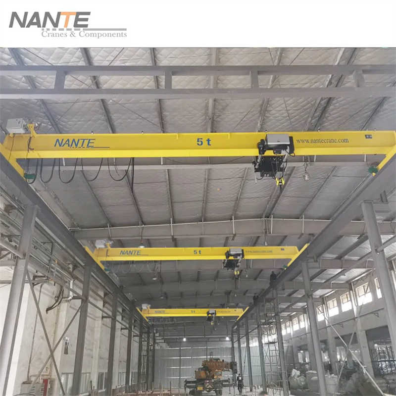 ISO9001 Approved Industrial Single Girder Eot Magnet Cranes