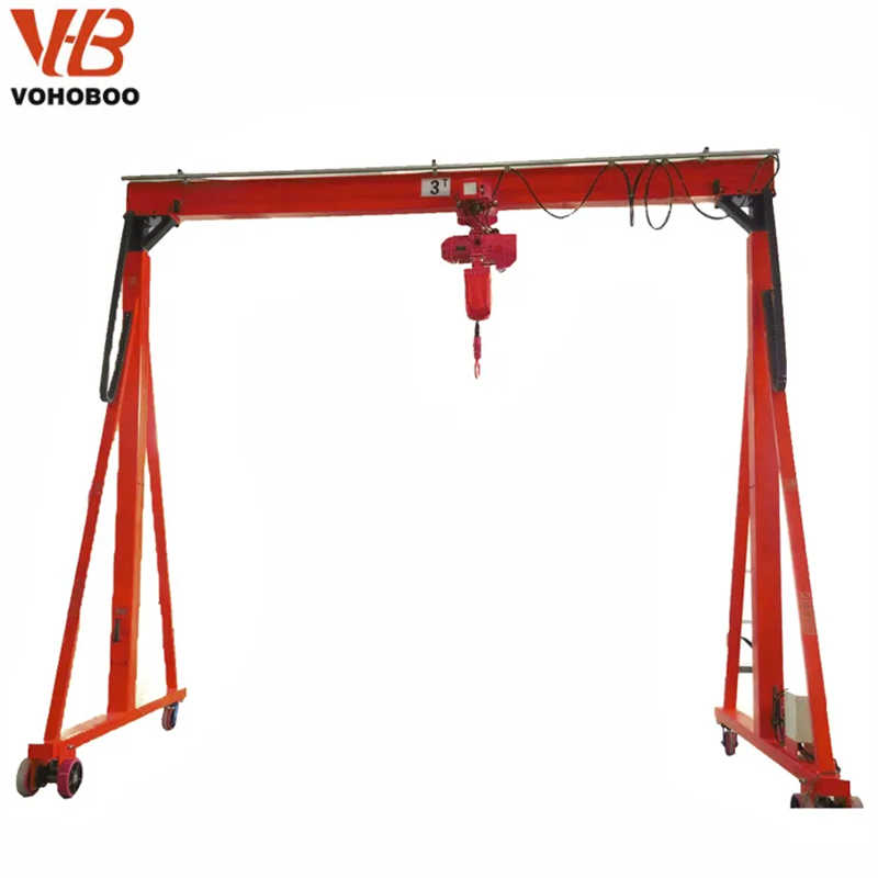 Mobile Gantry Crane Easy Assembly