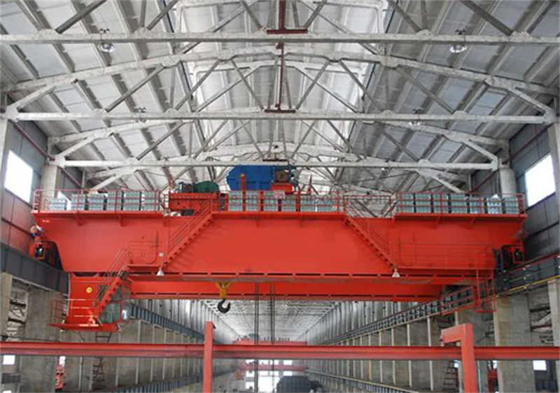 Electric Hoist double Girder Suspending Overhead Crane 50ton Price