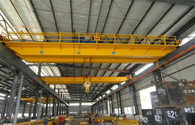 Qd Model Double Girder 5t 15tons Material Handling Bridge Overhead Cranes Price