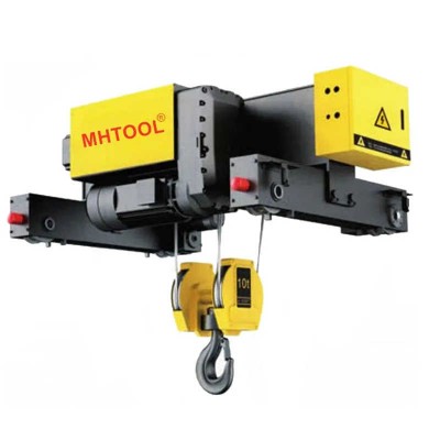 Double Speed 3t Mhtool European Hoist Wit Electric Trolley and Clutch