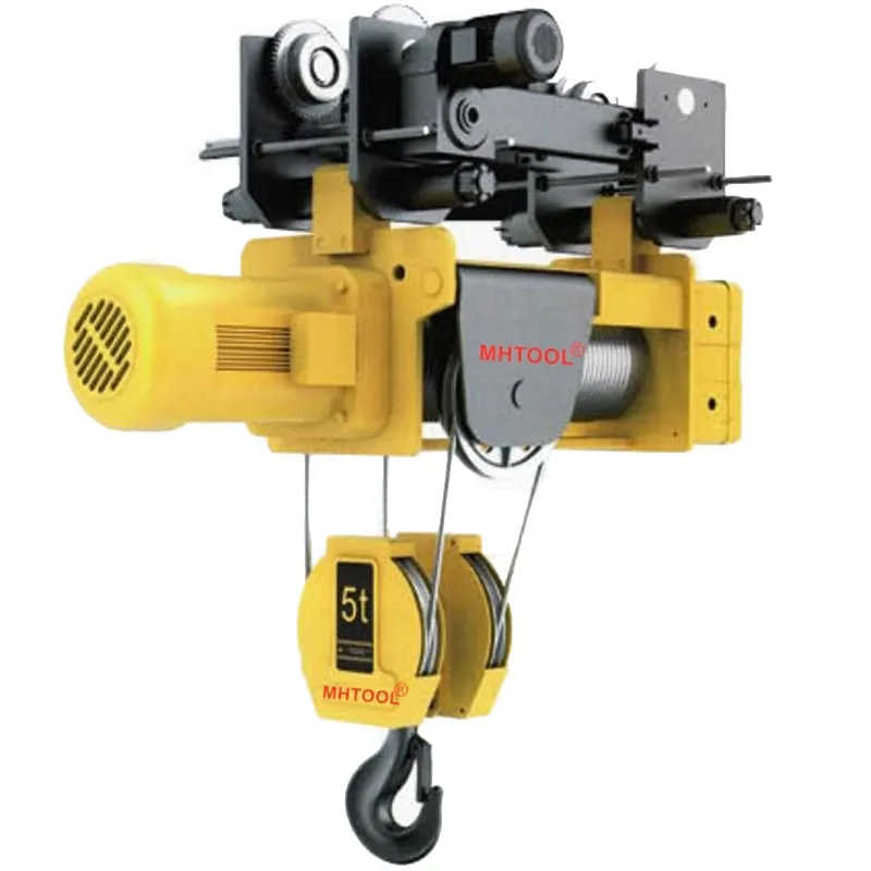 Double Speed 3t Mhtool European Hoist Wit Electric Trolley and Clutch