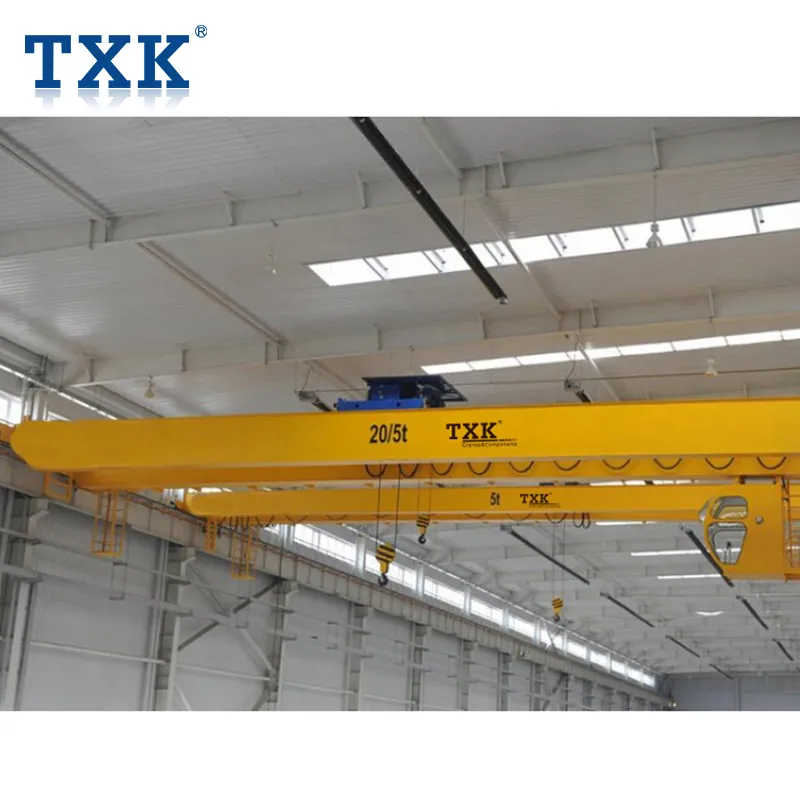 10 Ton Capacity Single Girder Overhead Crane with Electric Hoist